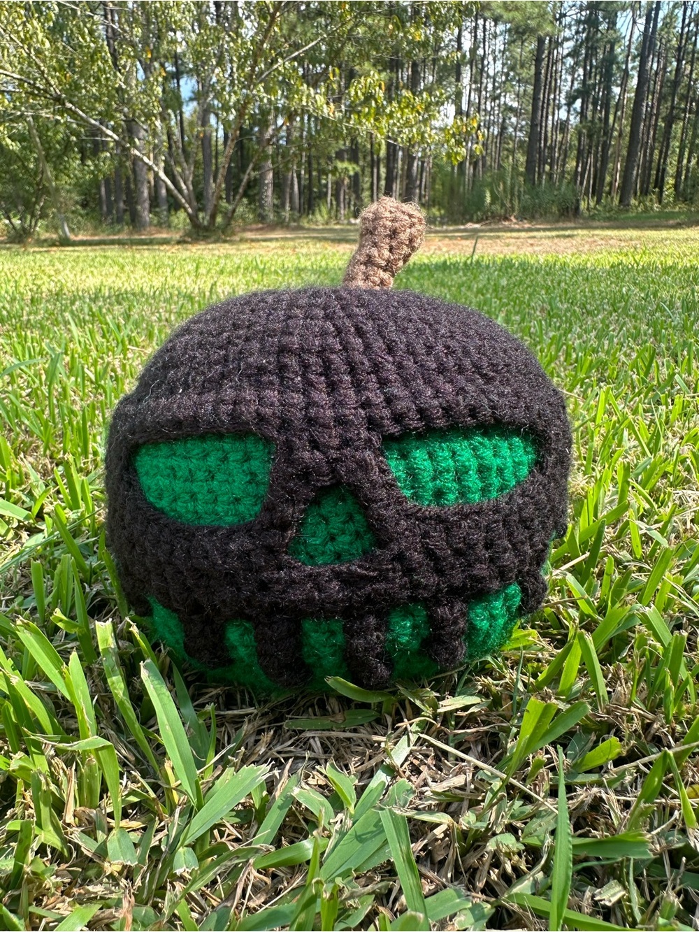 Handmade Green & Black Poison Apple